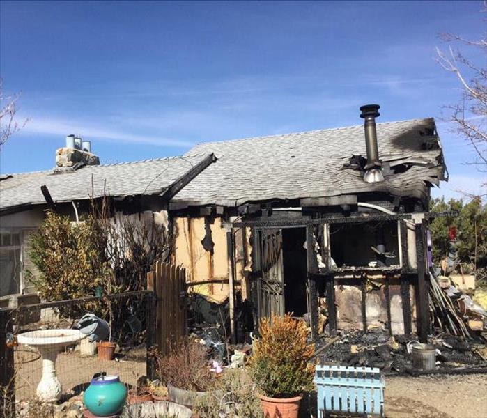 Home Affected by Fire